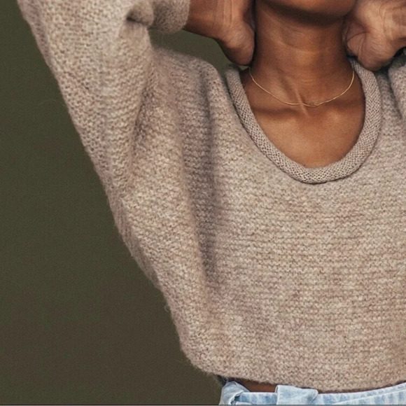 ALIYA WANEK the Resha Sweater in Oatmeal - Picture 4 of 9